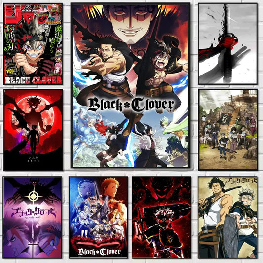 Anime Poster Removable Wall Art