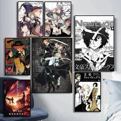 Anime Poster Self-adhesive Wall Decor
