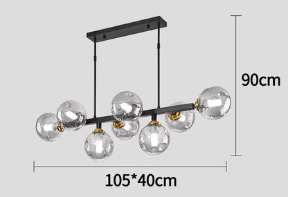 DecorBites™ LED Pendant Chandeliers: Modern Indoor Lighting for Living Room and Dining Room