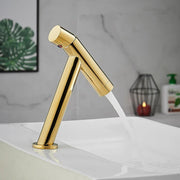 Gold Vintage Basin Faucet Classic Modern Style