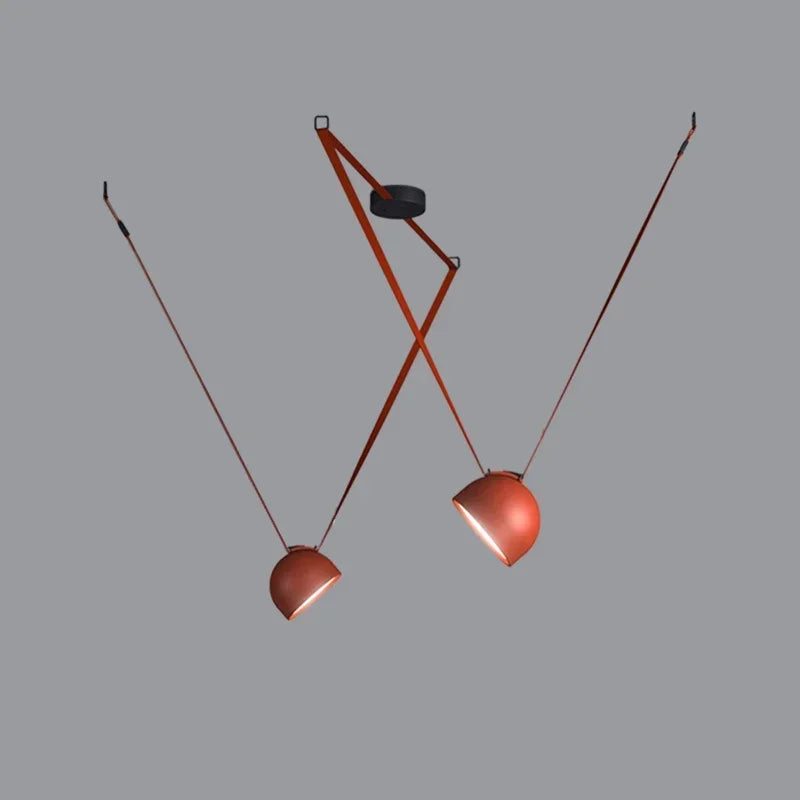 DecorBites™ LED Belt Chandelier Pendant Light for Dimmable Indoor Lighting in Living Room