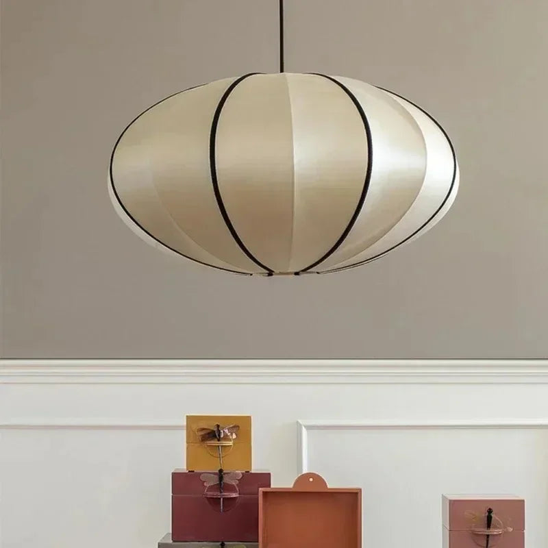 Chrome Umbrella Pendant Lamp