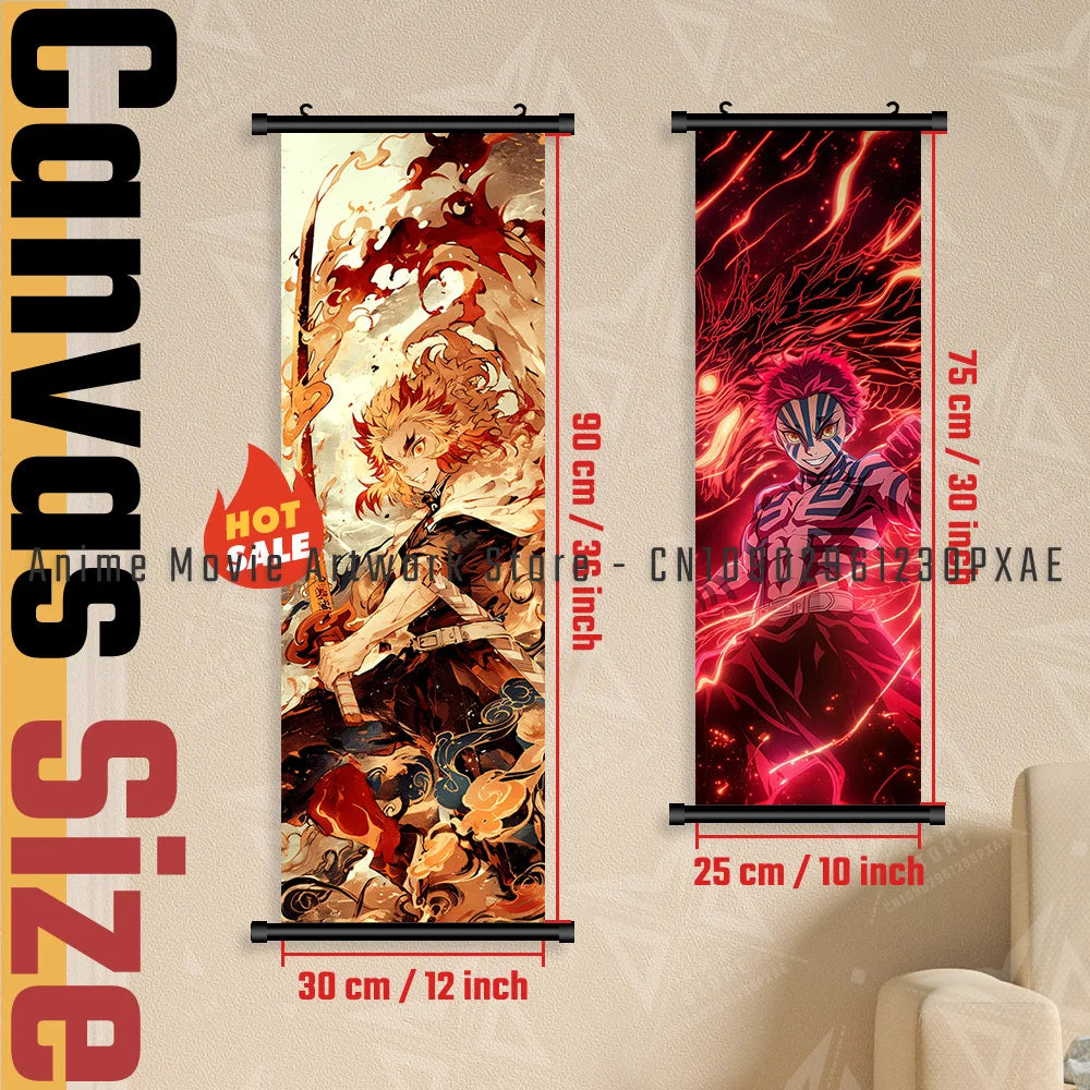 Anime Poster Canvas Wall Art Decor