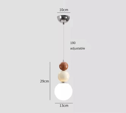 DecorBites™ Cream Style Modern Minimalist Nordic Pendant Light for Master Bedroom