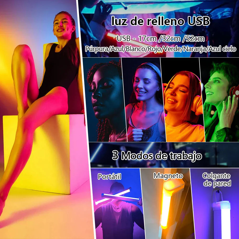 Colorful LED Selfie Lamp