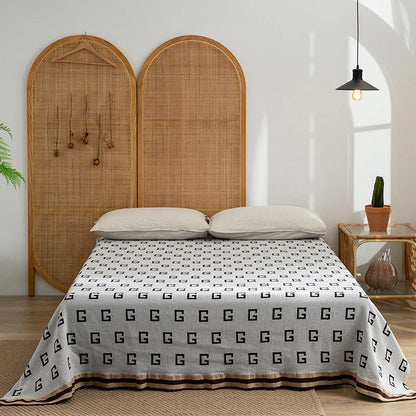 DecorBites™ Luxe Cotton Blanket - Premium Quality, 200*230 150*200, Perfect for Sofa or Bed