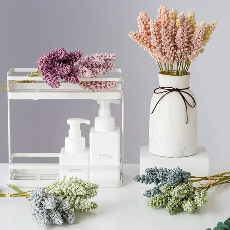 Lavender Silk Flower Bundle