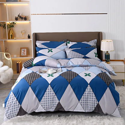 DecorBites™ Leopard Print Soft Bedding Set Duvet Cover Kit - High Quality, Skin Friendly, Comfortable