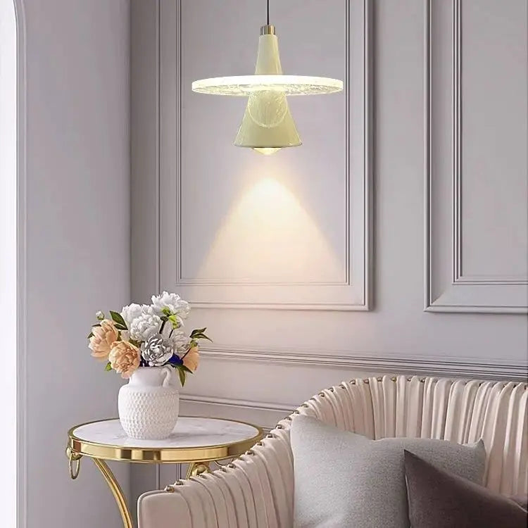 Modern Saucer Pendant Light