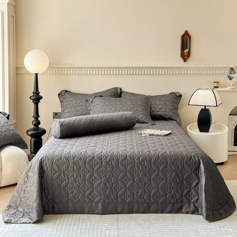 DecorBites™ Eucalyptus Fiber Bedspread for a Cooling, Silky Bed Experience