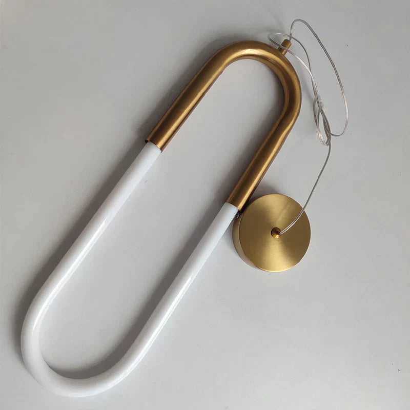 DecorBites™ Gold Black LED Pendant Light: Single/Double Head, Long Line Hanging Lamp