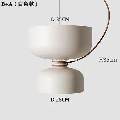 DecorBites™ Forged Iron Chandelier Pendant Light E27 Indoor Decorative Lighting