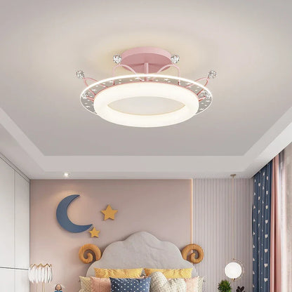 DecorBites™ Kids' Room Ceiling Light in Gold Pink Blue for Bedroom and Living Room