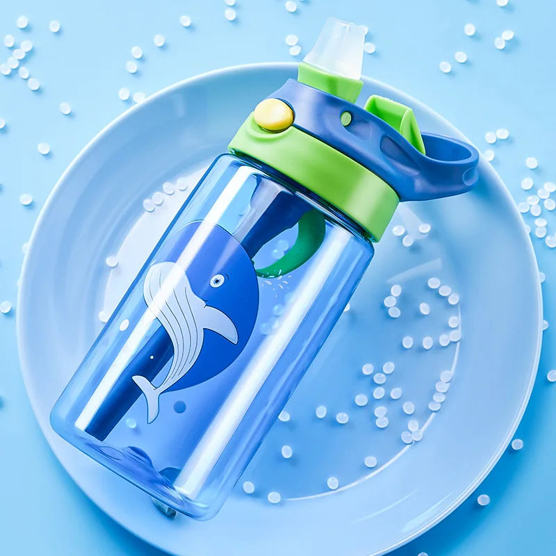 Kids Straw Water Bottle