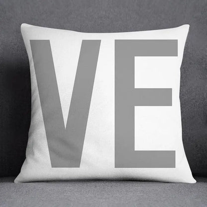 DecorBites™ Geometric Floral Print Lumbar Pillow Case 45X45cm Sofa Cushion Cover