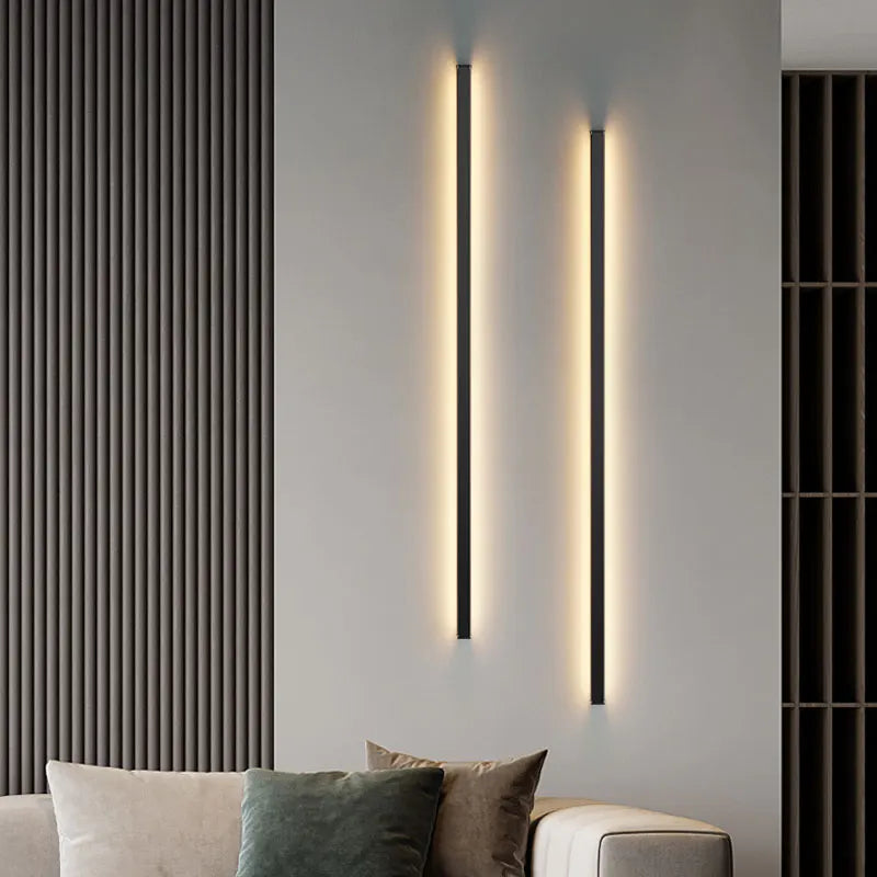 DecorBites™ Dimmable Long Wall Lamp: Stylish Bedroom Light Strip for Master Bedroom, TV Background, Sofa Decor