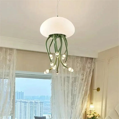 DecorBites™ Kawaii LED Jellyfish Lamp Art for Bedroom Decor & Lighting