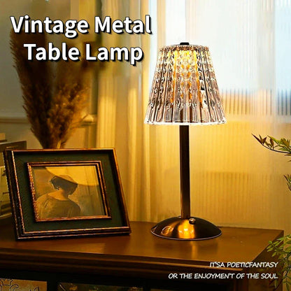 DecorBites™ Crystal Diamond Touch Sensor Cordless Table Lamp