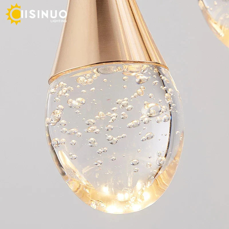 DecorBites™ Crystal Staircase Chandelier for Luxe Home Decor
