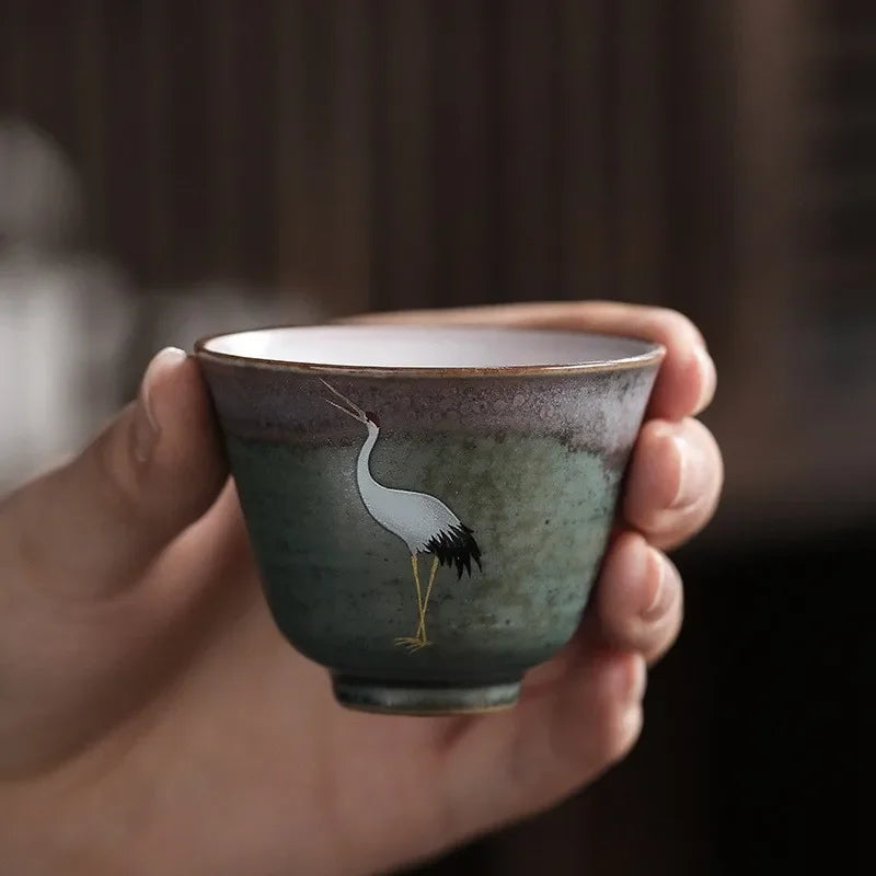 DecorBites™ Japanese Ceramic Coffee Cup Porcelain Tea Mug Drinkware Pottery Water Mugs
