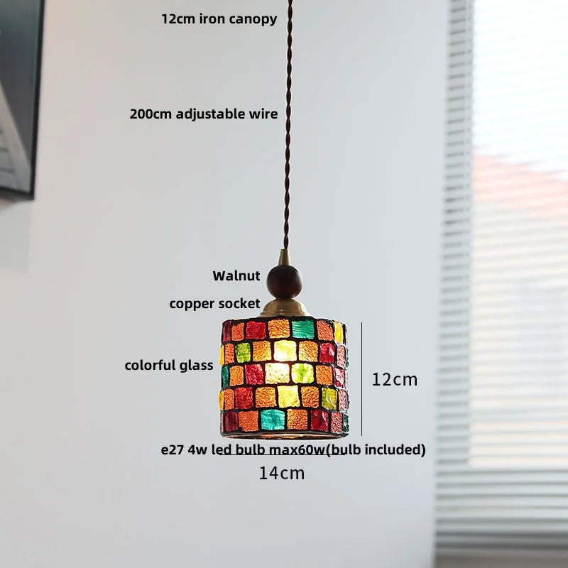 DecorBites™ Glass Ball LED Pendant Lights | Modern Kitchen Bar Restaurant Hanging Lamp