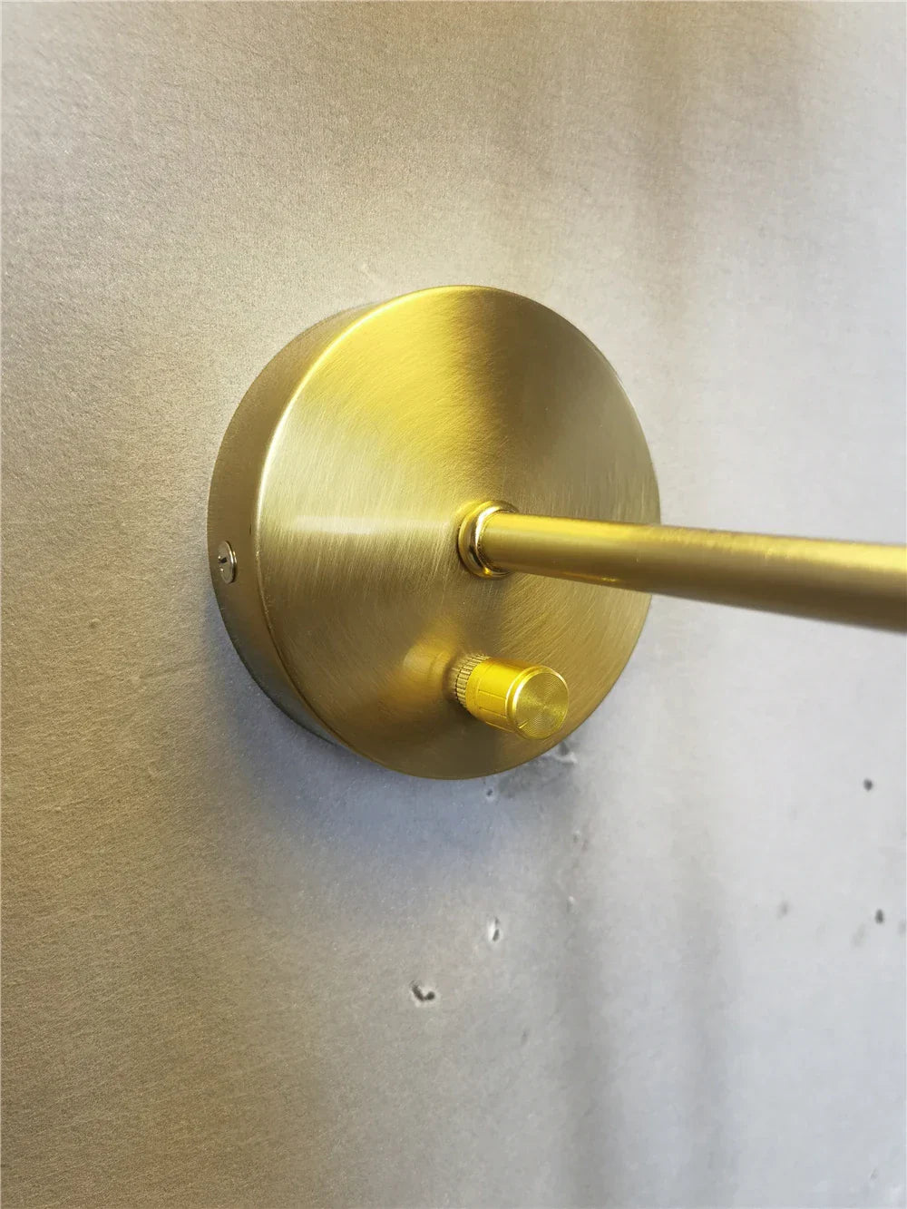 Gold Cloth Wall Sconce