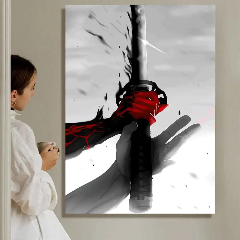 Anime Poster Removable Wall Art