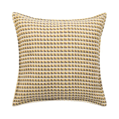 DecorBites™ Geometric Tufted Plush Cushion Cover for Stylish Home Decor