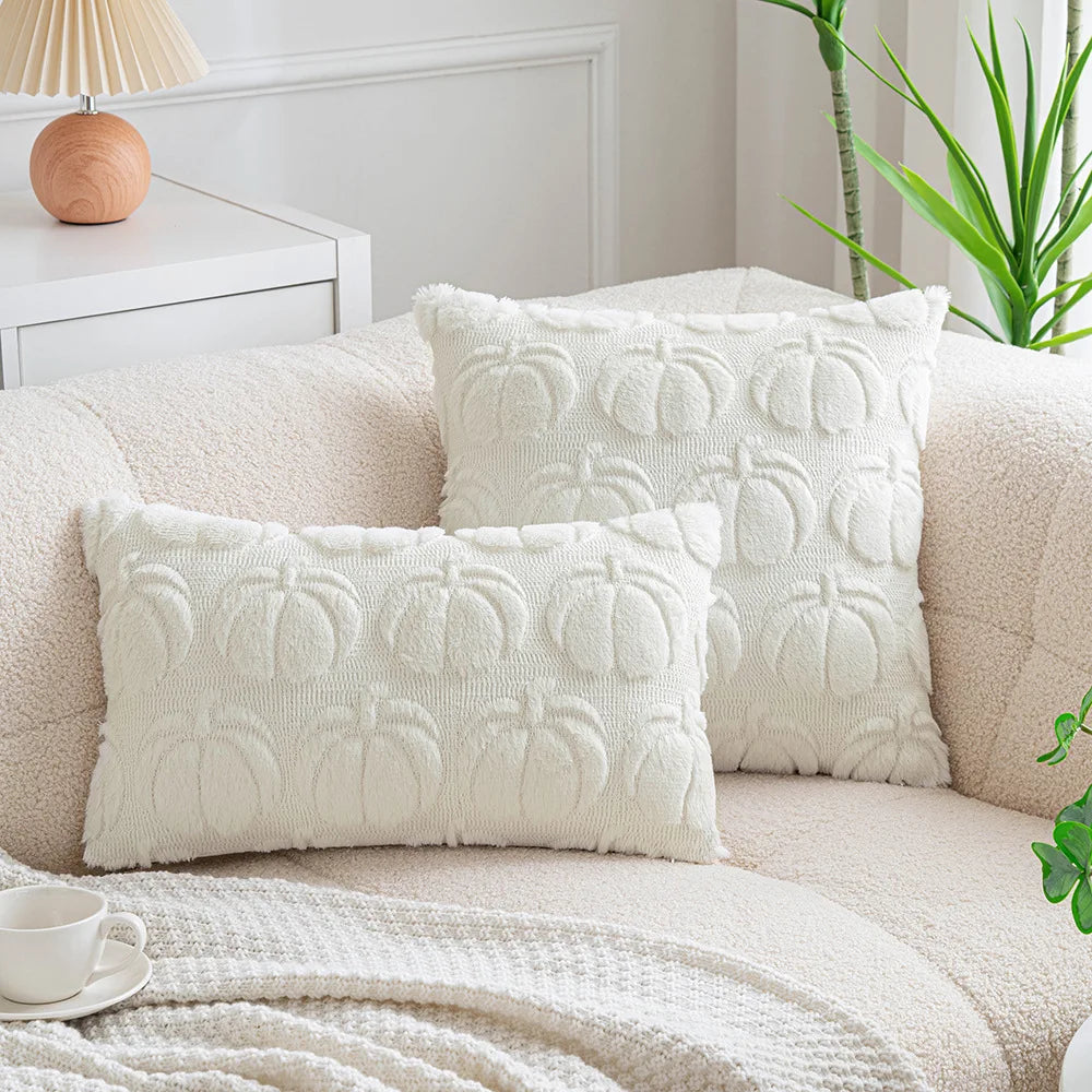 Plush Halloween Cushion Cover