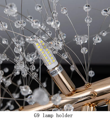 DecorBites™ Dandelion Chandelier LED Hanging Light for Living Room Dining Decoration