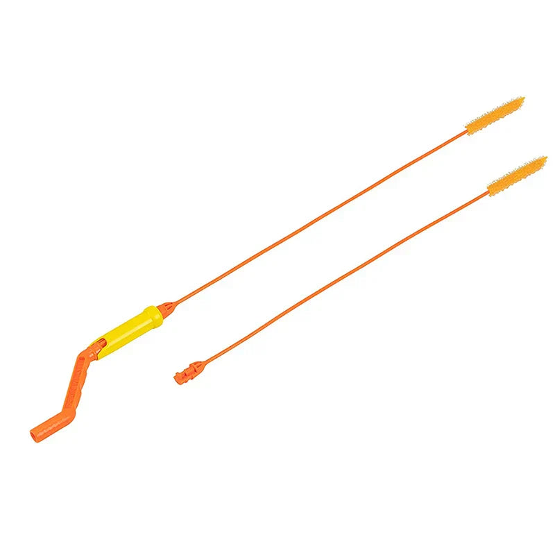 DecorBites™ Drain Cleaner Brush with Rotating Handle – Clog Remover Tool