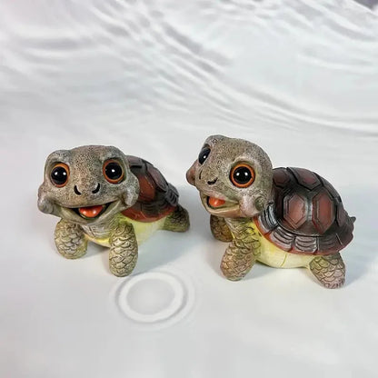 DecorBites™ Crawling Turtle Sculpture Resin Decor for Garden, Yard, Balcony, Lawn