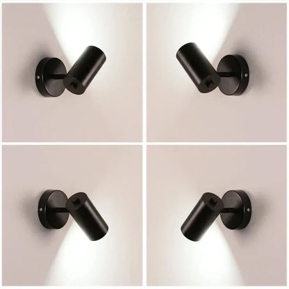 DecorBites™ Gold LED Wall Lamp Modern Adjustable Indoor Lighting Sconces for Living Room