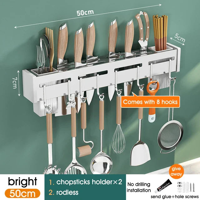 Metal Wall Knife Rack