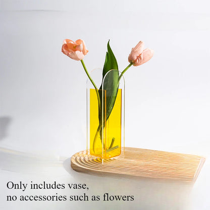 Acrylic Vase Transparent Decoration