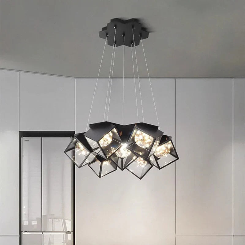 Matte Black Pendant Light