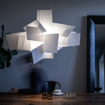 DecorBites™ Big Bang LED Pendant Lamp, Stacking Creative Lights Art Decor, 95cm Diameter