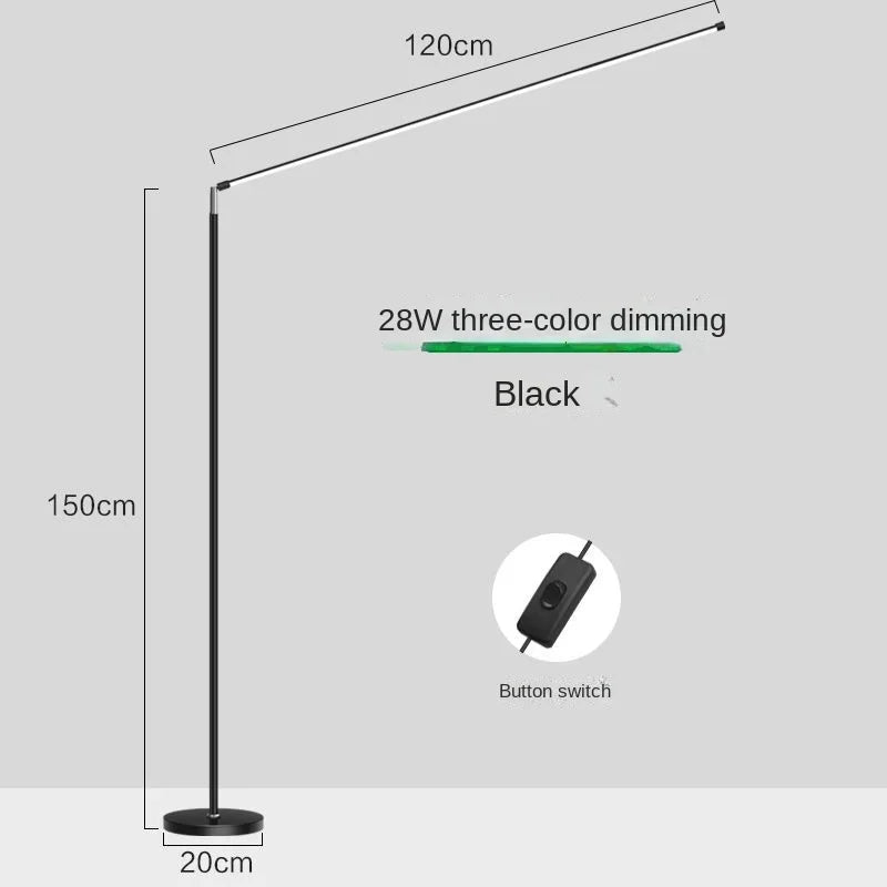 Aluminum Minimalist Floor Lamp