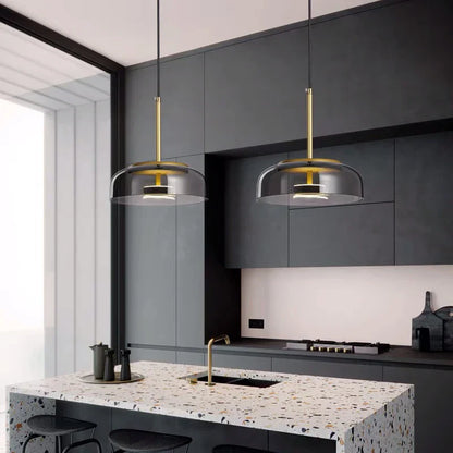 DecorBites™ Glass Pendant Lights LED Modern Dining Room Nordic Restaurant Hanging Lamp