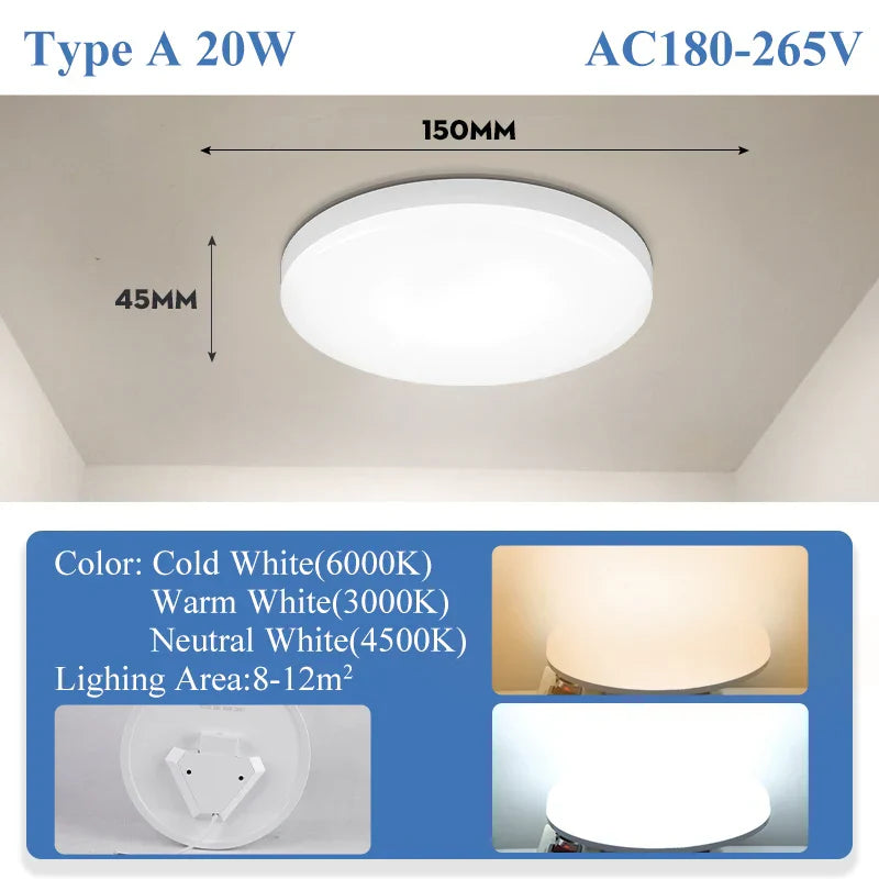 Panel LED Ceiling Chandelier