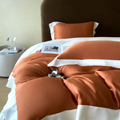 DecorBites™ Eucalyptus Fiber Bedding Set, Summer Coolness, Silky Quilt, Duvet Cover, Sheet Set