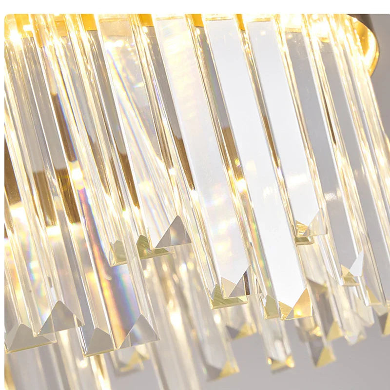Gold Crystal Indoor Chandelier
