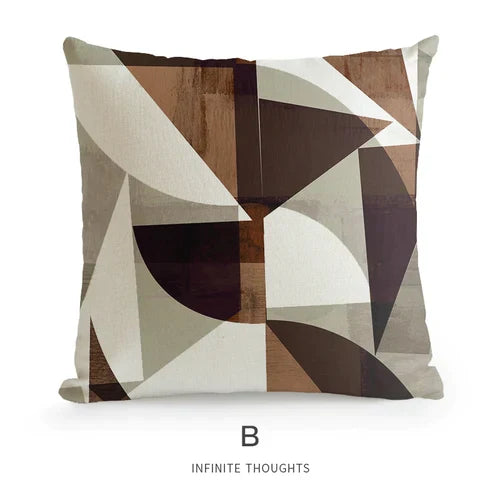 DecorBites™ Geometric Artist Sofa Cushion Cover - Luxe Home Decor