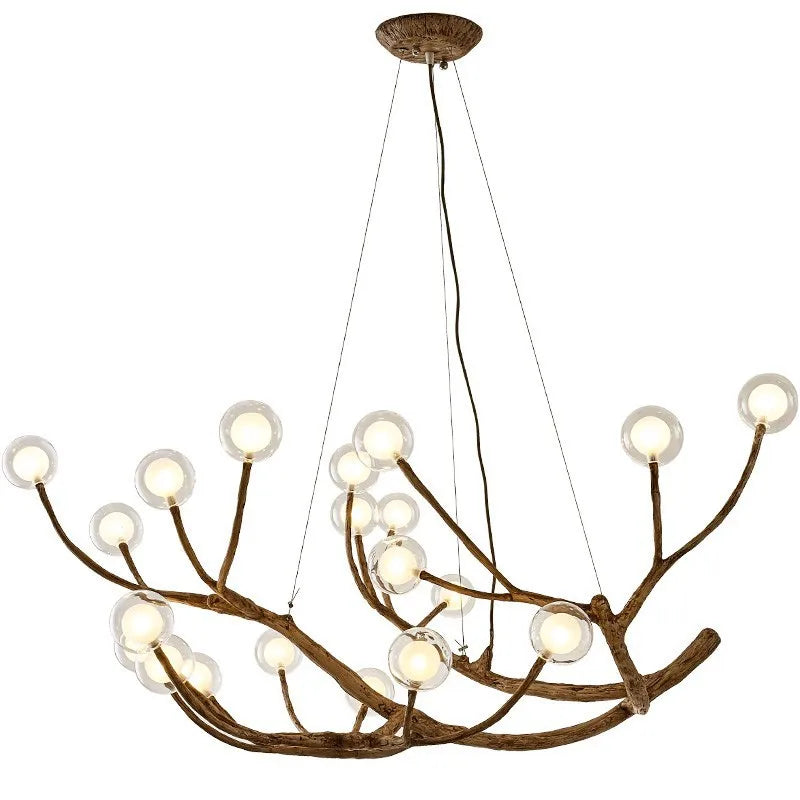 DecorBites™ Glass Bubble Chandelier Pendant Light for Living Dining Room