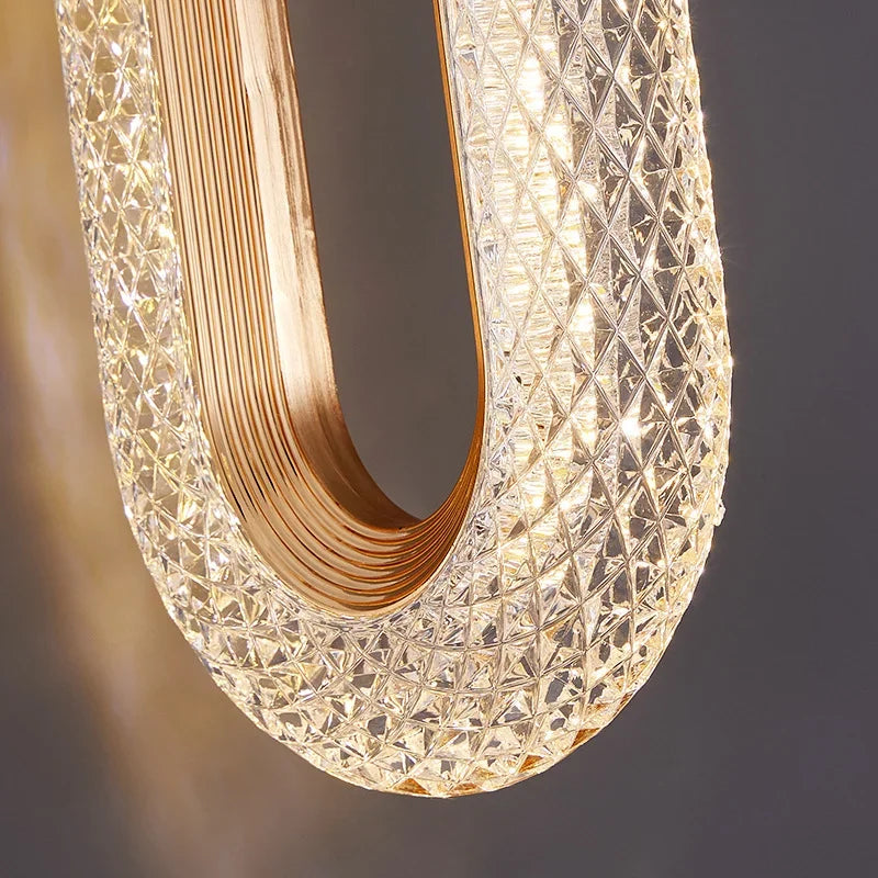 Black Art Deco Pendant Light