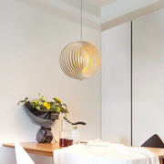 Bamboo Moon Pendant Light