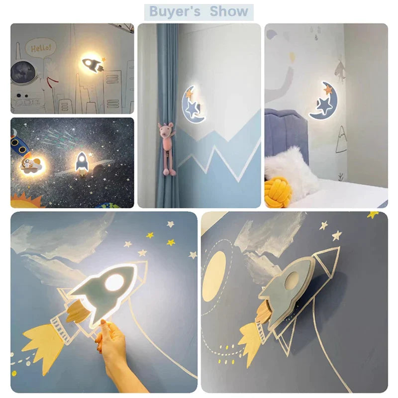 Metal Cartoon LED Lamp