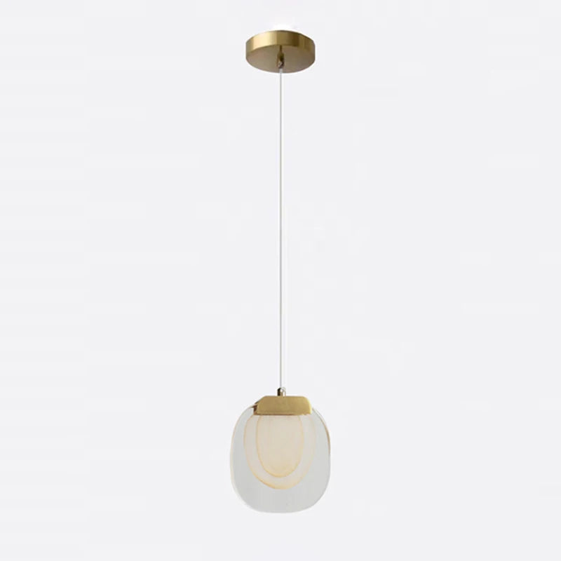 DecorBites™ Crystal LED Pendant: Elegant Lighting for Dining, Bar, Kitchen, Bedroom