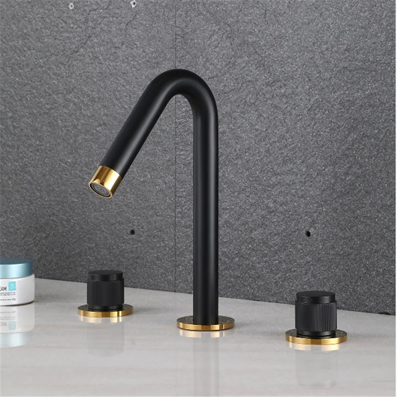 Gold Chrome Wall Faucet