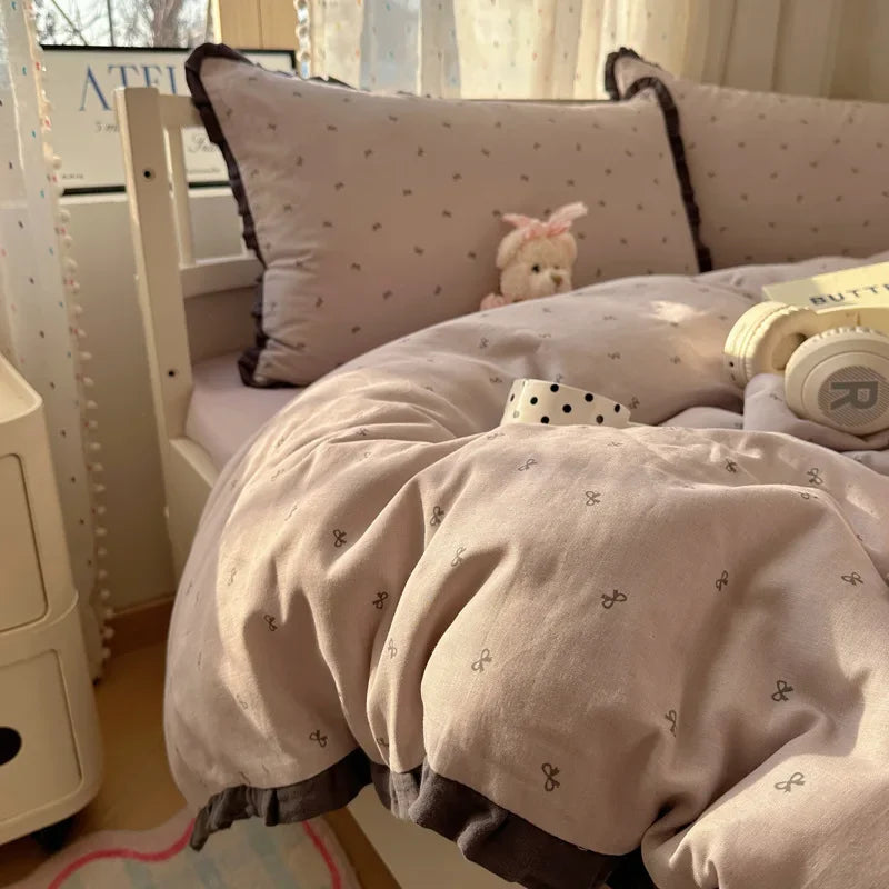 French Cotton Lace Bedding